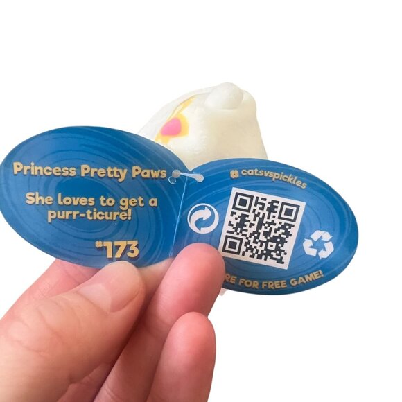 Cats Vs Pickles Princess Pretty Paws Plush Toy #173 - Picture 3 of 10